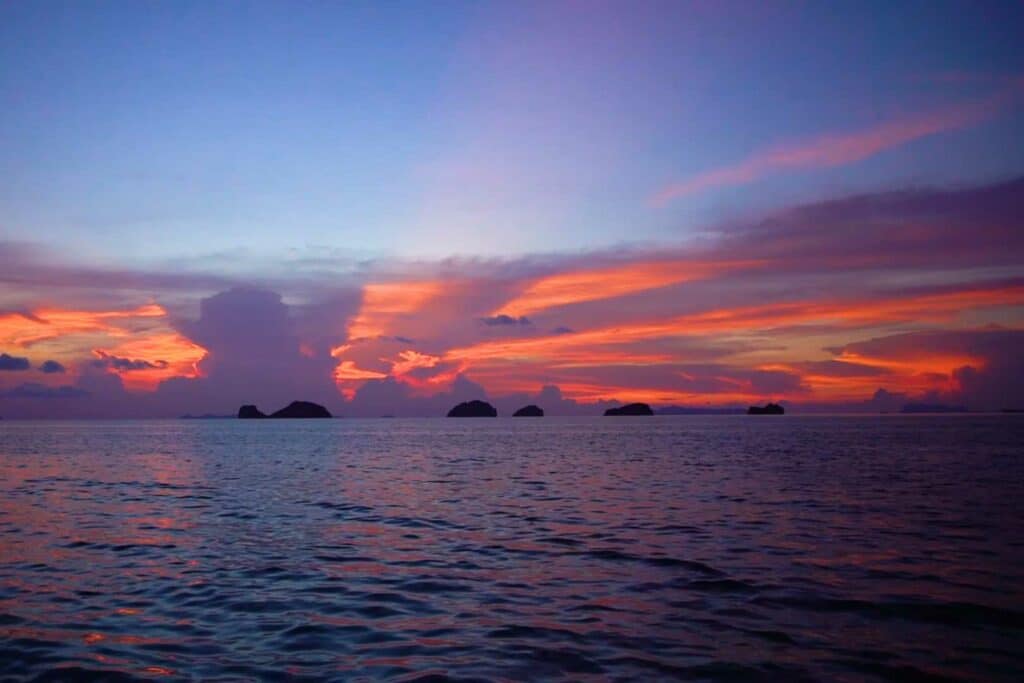 Koh Samui Sunset Over the 5-Islands